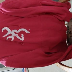 Browning hooded sweatshirt with front pouch